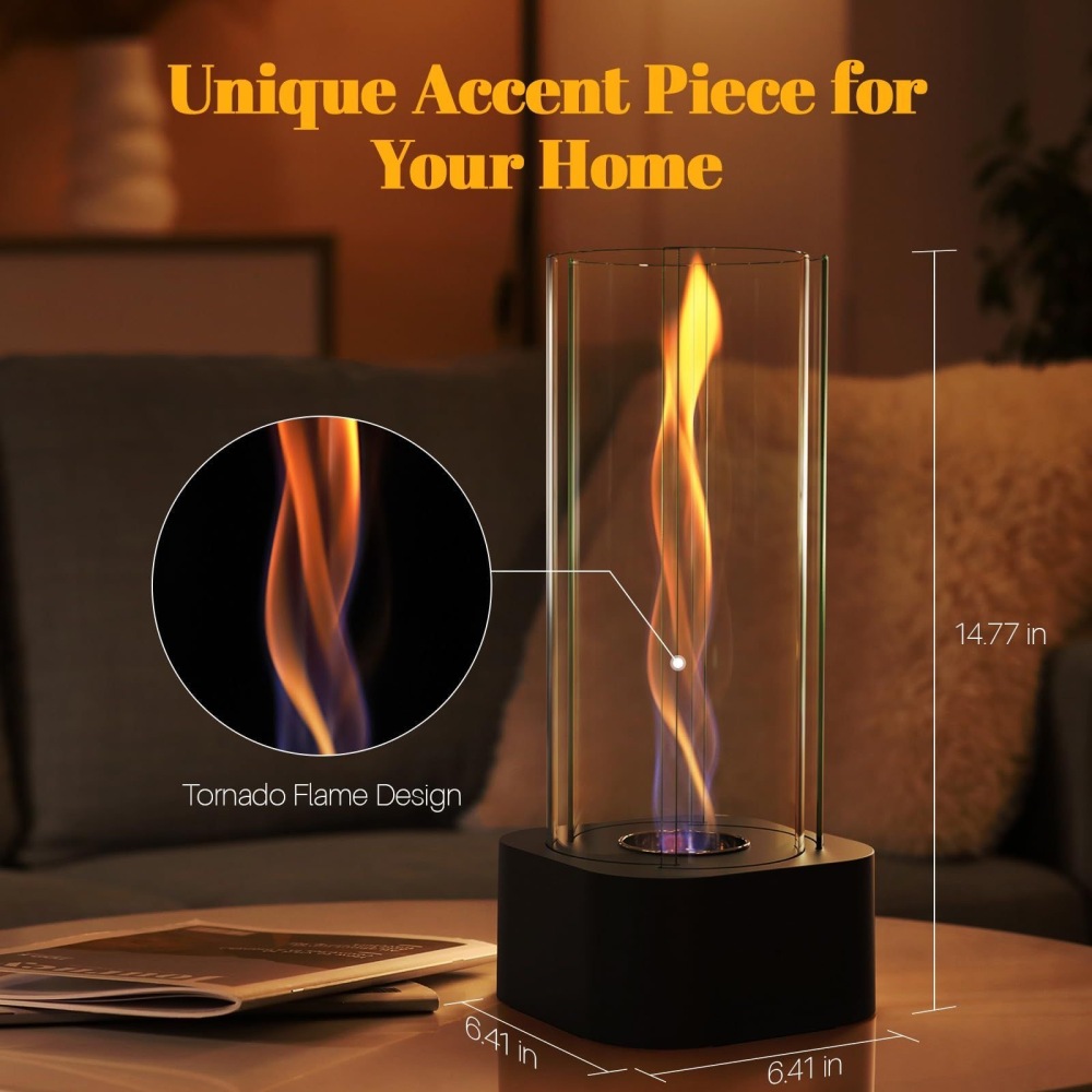 Mini Tornado Flame Fireplace – Luxury Alcohol Burner