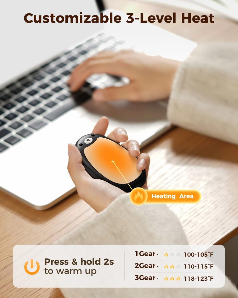 Rechargeable Cute Bear Hand Warmer