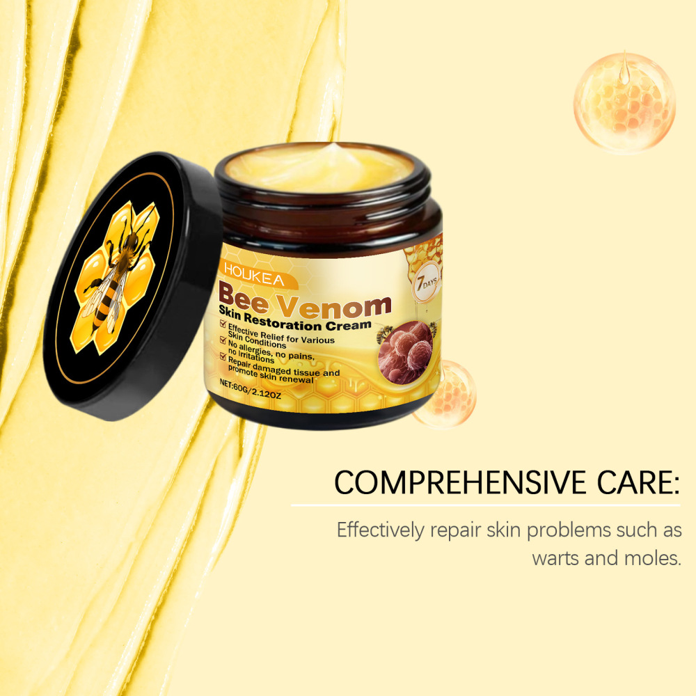 Bee Venom Skin Restoration Cream - Deep Repair, Soothe, Renew, Post-Treatment Care, Cooling Sensation Historical lowest price😁😁😁😁😁