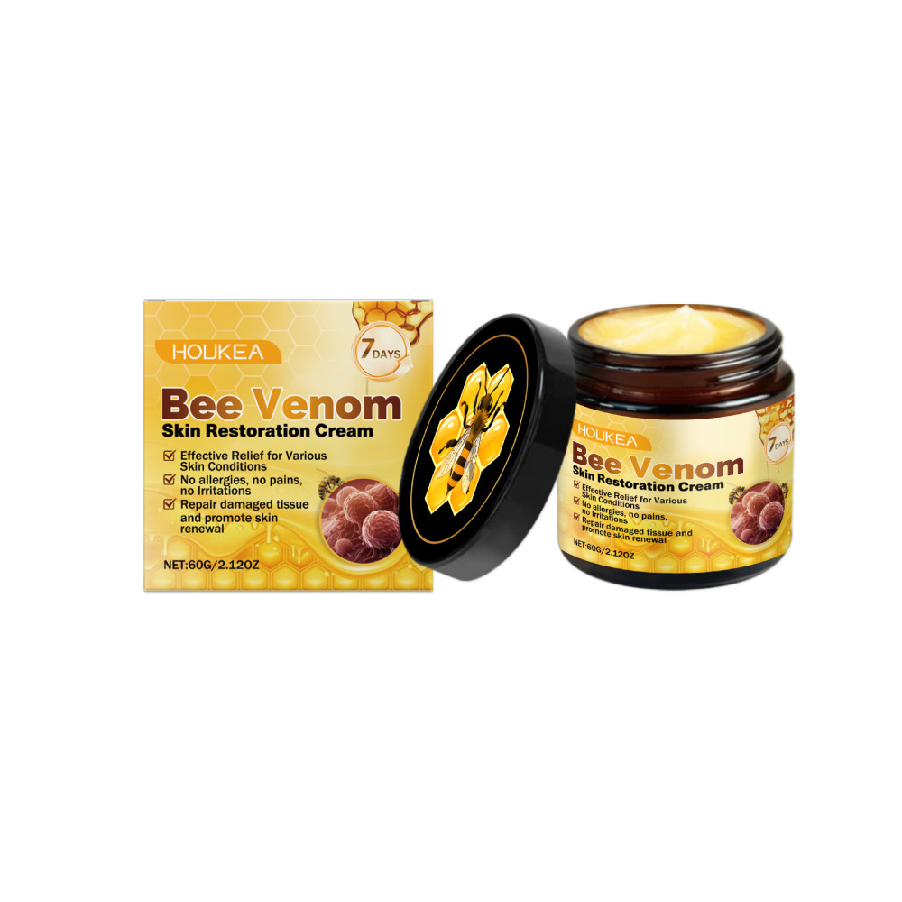 Bee Venom Skin Restoration Cream - Deep Repair, Soothe, Renew, Post-Treatment Care, Cooling Sensation Historical lowest price😁😁😁😁😁