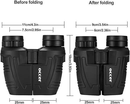 🔥Hot Sale 50% OFF! Occer 12x25 Compact Binoculars for Adults and Kids