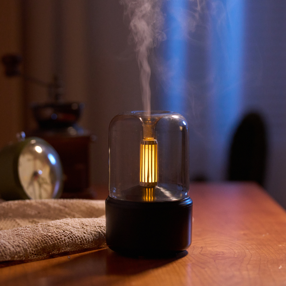 Vintage Candlelight Aroma Mist Lamp