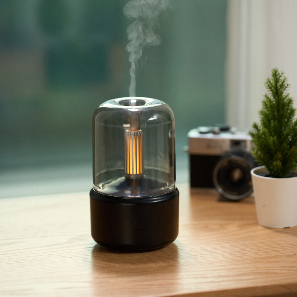 Vintage Candlelight Aroma Mist Lamp