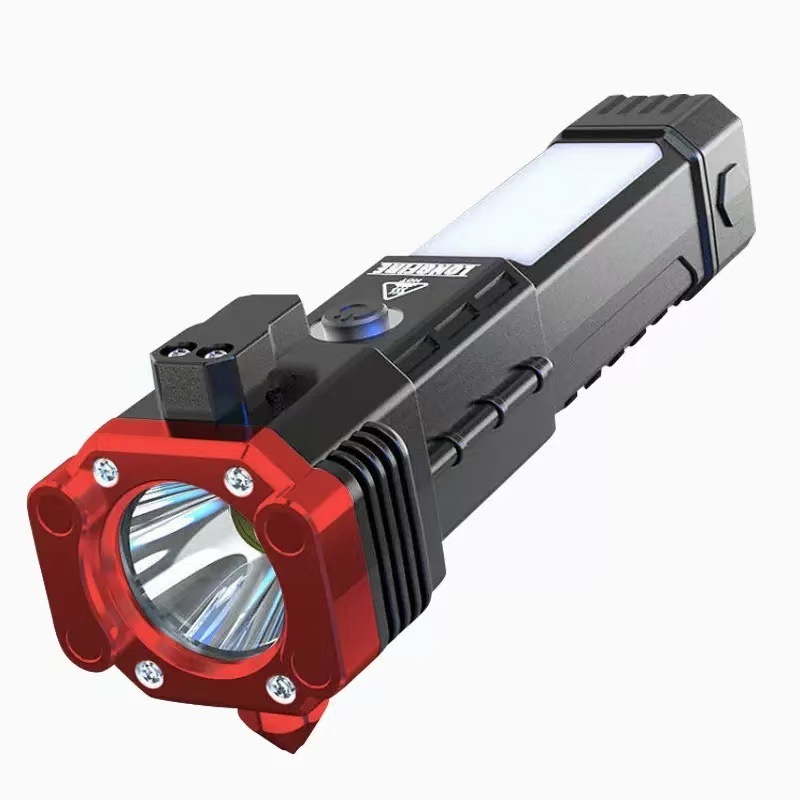 USB Safety Hammer Flashlight