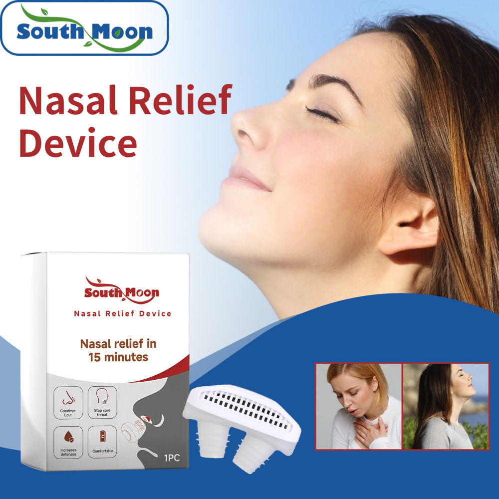 Red Light Therapy for Nose – LED Nasal Device for Dry Nose & Sinus Comfort, No More Colds, USB-Rechargeable Light Therapy