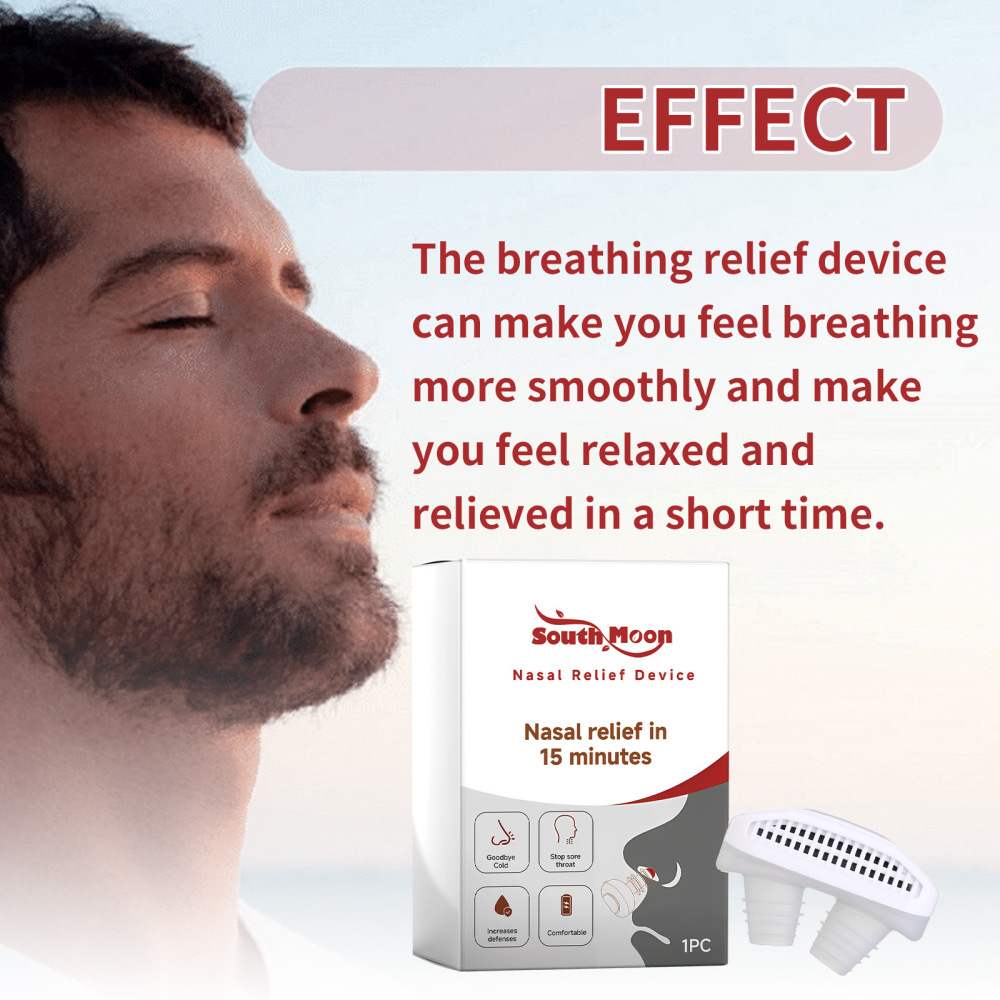Red Light Therapy for Nose – LED Nasal Device for Dry Nose & Sinus Comfort, No More Colds, USB-Rechargeable Light Therapy