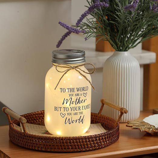 Curated Treasures, Surprise Prices! Personalized Mason Jar Lamp