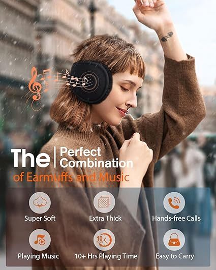 Thanksgiving Giveaway Season!!! Wireless Bluetooth Heated Earmuffs