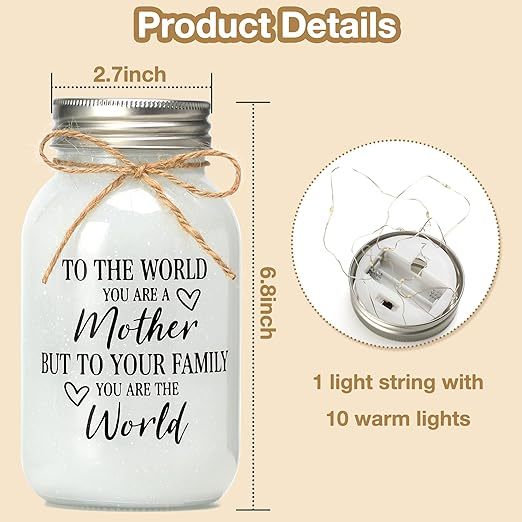 Curated Treasures, Surprise Prices! Personalized Mason Jar Lamp