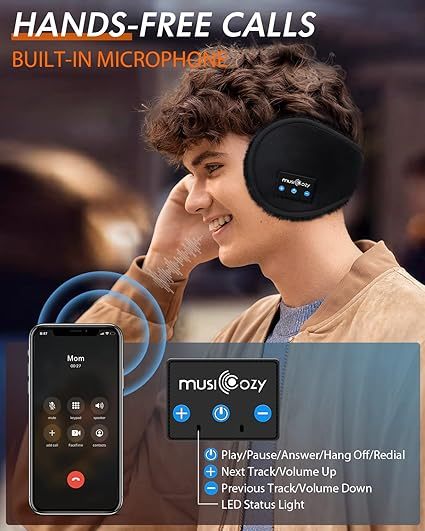 Thanksgiving Giveaway Season!!! Wireless Bluetooth Heated Earmuffs