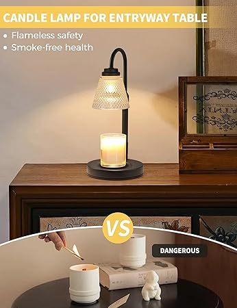 Year-End Clearance: Up to 50% Off Candle Warm Light with Timer and Dimming Function