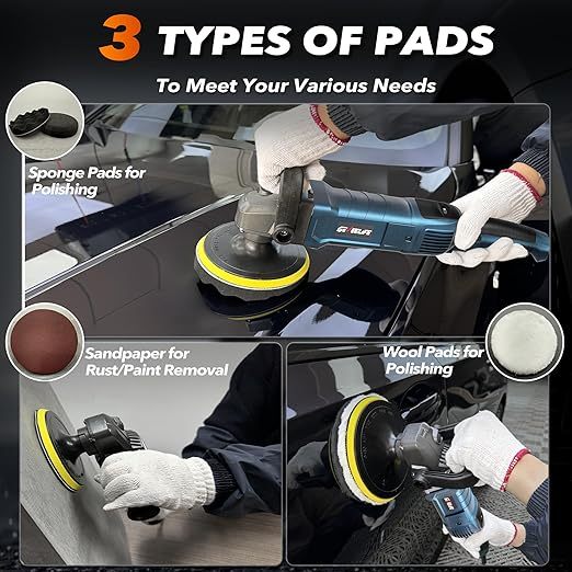 🔥 Flash Sale | Top-Seller Now 50% Off 🔥 Car Polishing and Waxing Machine