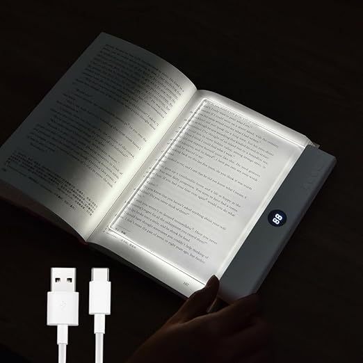 🔥 Flash Sale | Top Sellers Now 50% Off 🔥 Rechargeable Transparent LED Tablet Reading Light