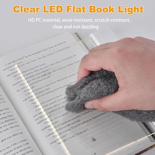 🔥 Flash Sale | Top Sellers Now 50% Off 🔥 Rechargeable Transparent LED Tablet Reading Light