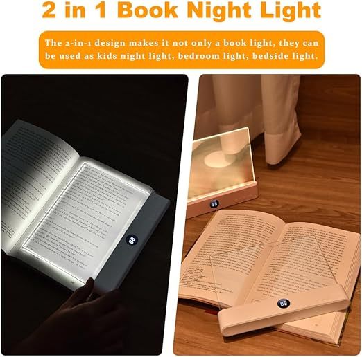 🔥 Flash Sale | Top Sellers Now 50% Off 🔥 Rechargeable Transparent LED Tablet Reading Light