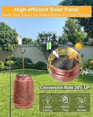 ⭐⭐⭐Christmas Gift Recommendation: Hummingbird-Shaped Solar Lantern⭐⭐⭐