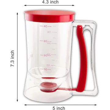 🔥🔥🔥 Limited Time Offer: 50% Off One-Touch Anti-Drip Batter Dispenser 🔥🔥🔥