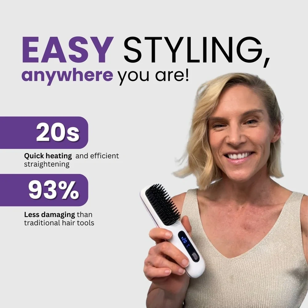 🔥 Flash Sale | Top-Seller Now 50% Off 🔥 Portable Straightening Comb