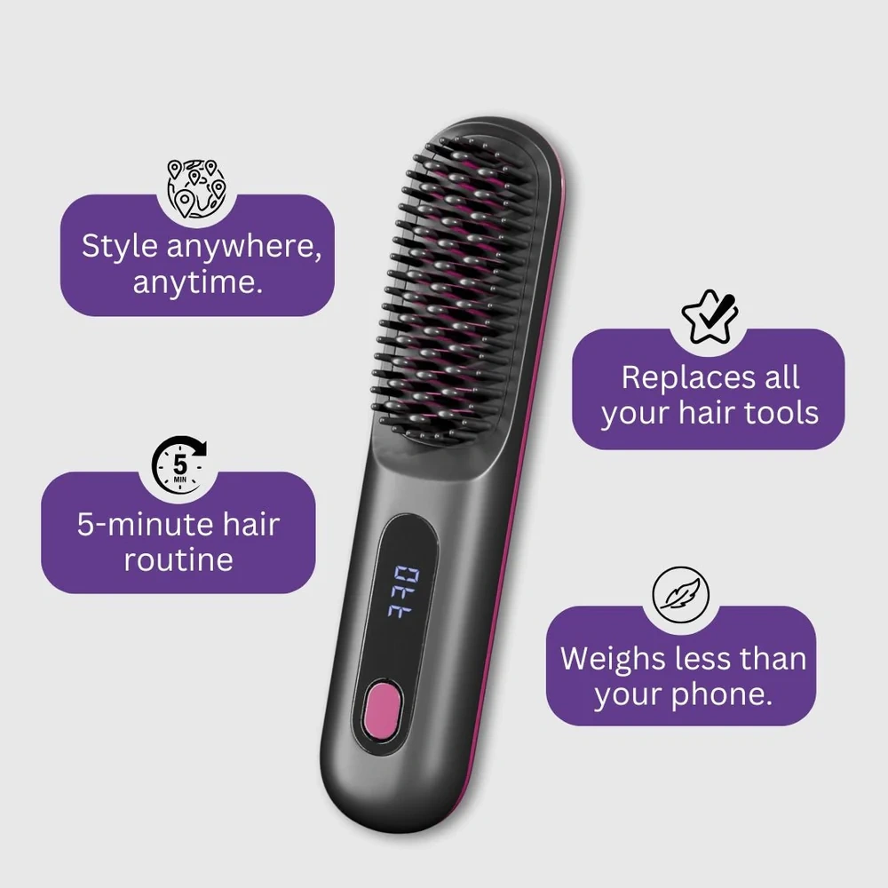 🔥 Flash Sale | Top-Seller Now 50% Off 🔥 Portable Straightening Comb