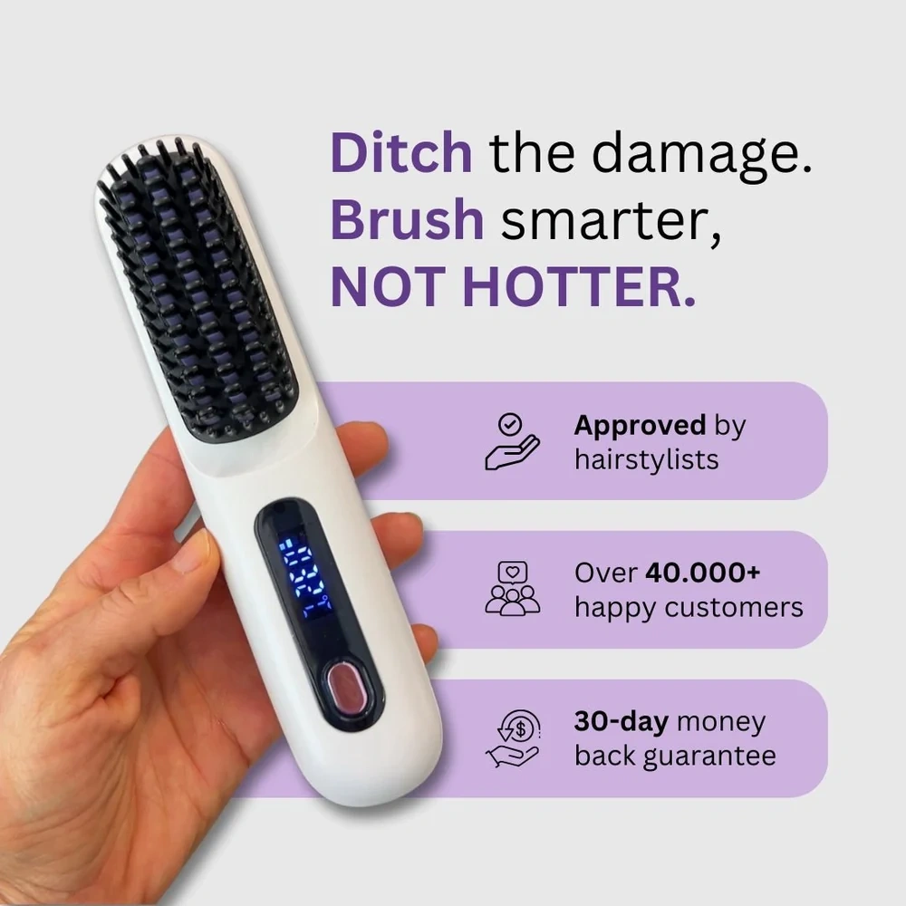 🔥 Flash Sale | Top-Seller Now 50% Off 🔥 Portable Straightening Comb