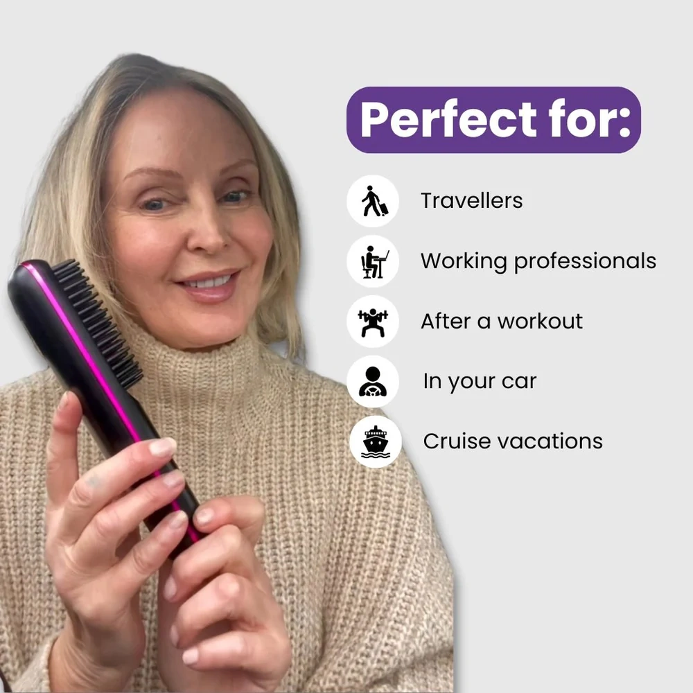 🔥 Flash Sale | Top-Seller Now 50% Off 🔥 Portable Straightening Comb