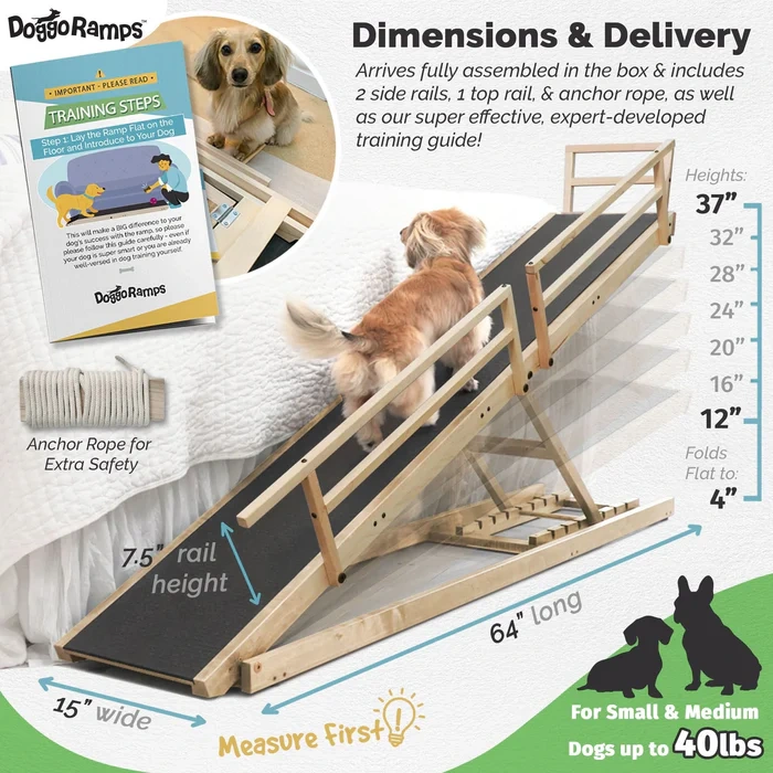 🔥 Flash Sale | Top-Seller Now 50% Off 🔥 Ramp for Small Dog Beds