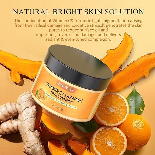 🔥 Flash Sale | Best-Sellers Now 50% Off 🔥 Turmeric & Vitamin C Clay Mask