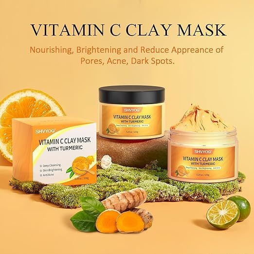 🔥 Flash Sale | Best-Sellers Now 50% Off 🔥 Turmeric & Vitamin C Clay Mask