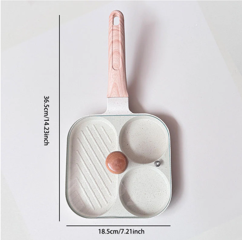 🔥 Flash Sale | Top Sellers Now 50% Off 🔥 3-in-1 Breakfast Pan – Non-Stick