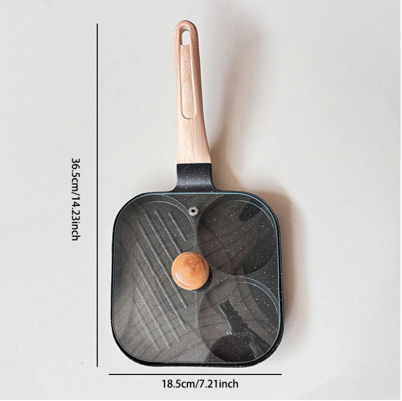🔥 Flash Sale | Top Sellers Now 50% Off 🔥 3-in-1 Breakfast Pan – Non-Stick