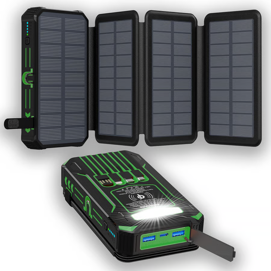 🔥 Flash Sale | Top Sellers Now 50% Off 🔥 Outdoor Foldable Solar-Powered High-Capacity Charger & Portable Power Bank