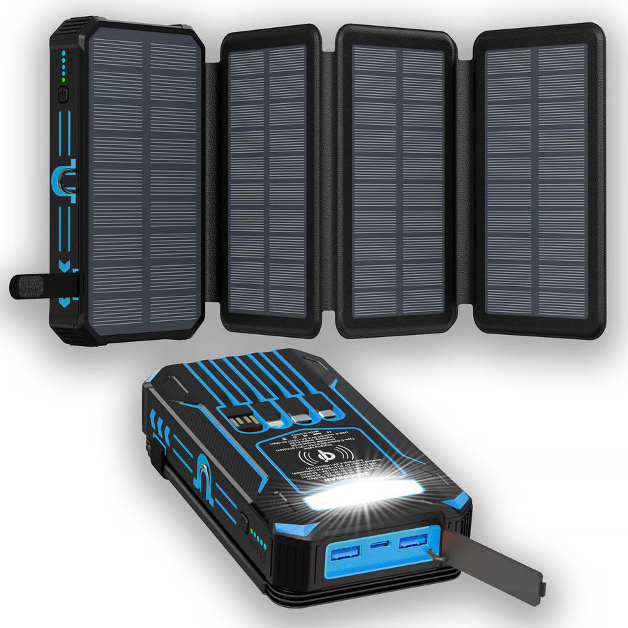 🔥 Flash Sale | Top Sellers Now 50% Off 🔥 Outdoor Foldable Solar-Powered High-Capacity Charger & Portable Power Bank