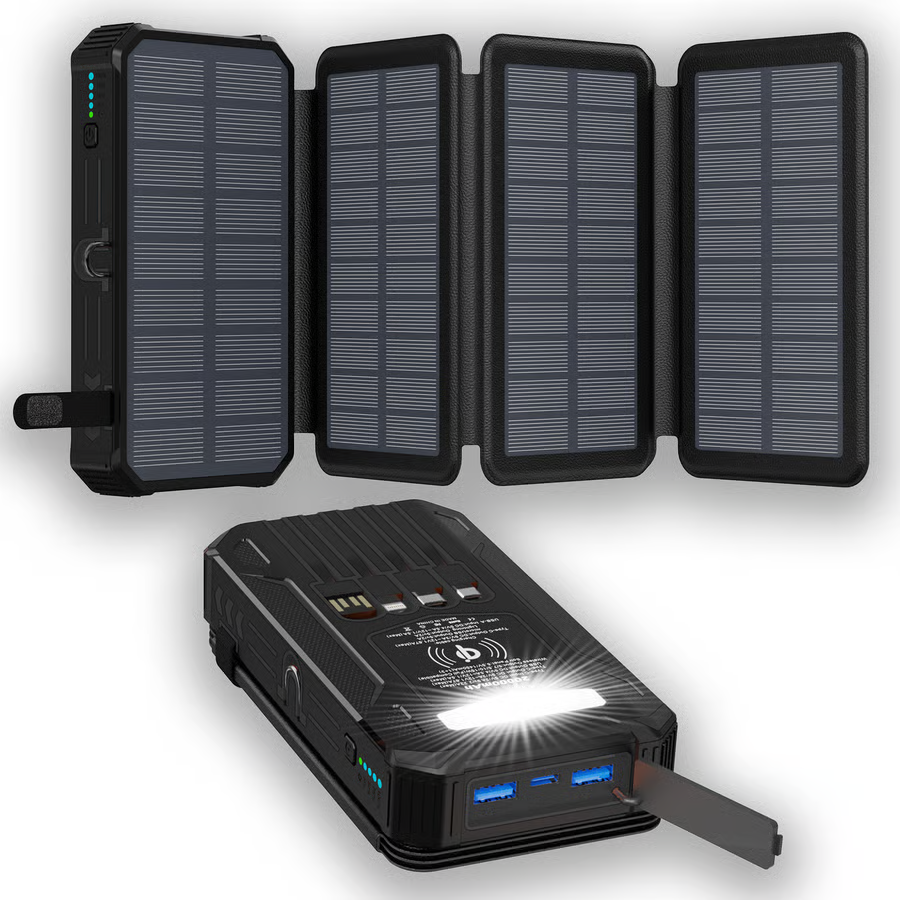 🔥 Flash Sale | Top Sellers Now 50% Off 🔥 Outdoor Foldable Solar-Powered High-Capacity Charger & Portable Power Bank