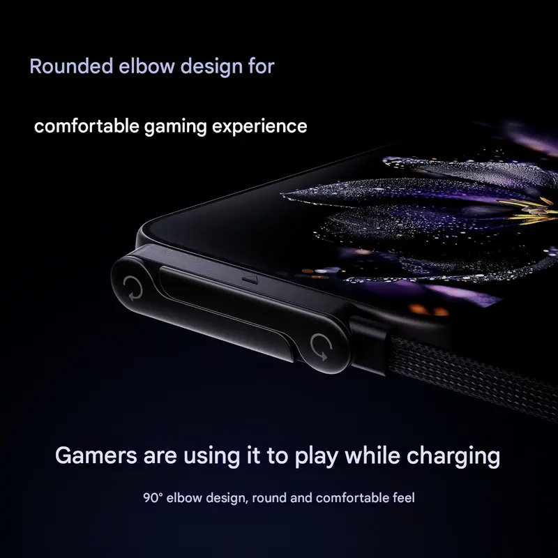 🔥 Flash Sale | Top Sellers Now 50% Off 🔥 240W Braided Fast Charging Cable with Built-in Phone Stand