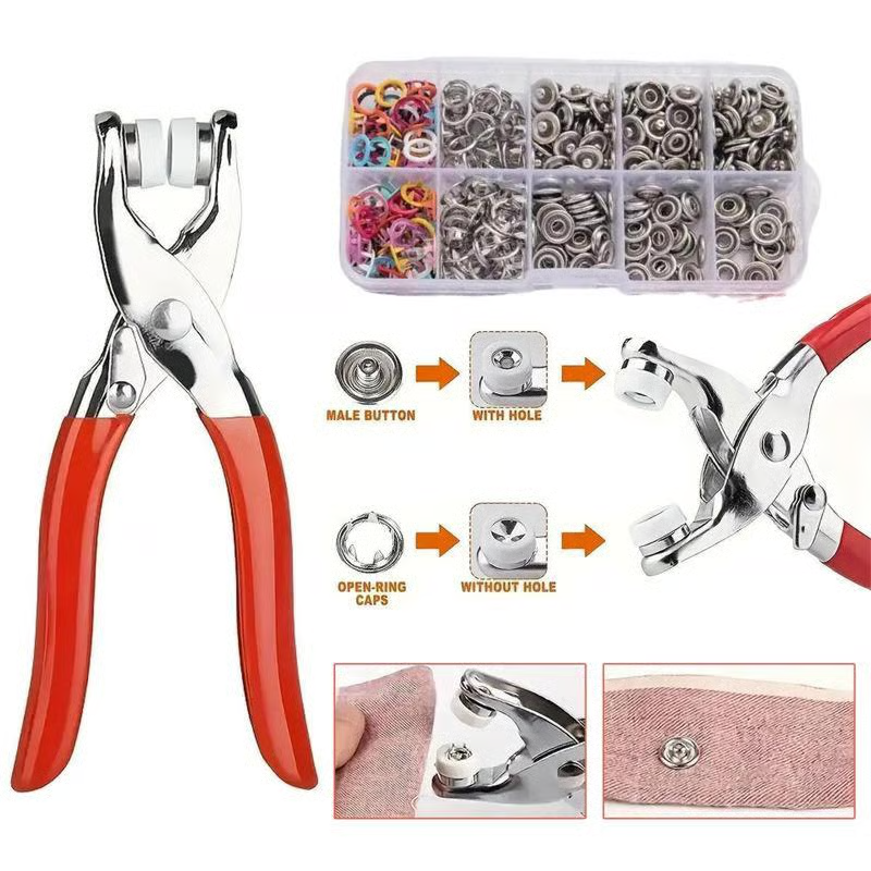 🔥 Flash Sale | Top Sellers Now 50% Off 🔥 Metal Snap Fastener & Fastener Pliers Set