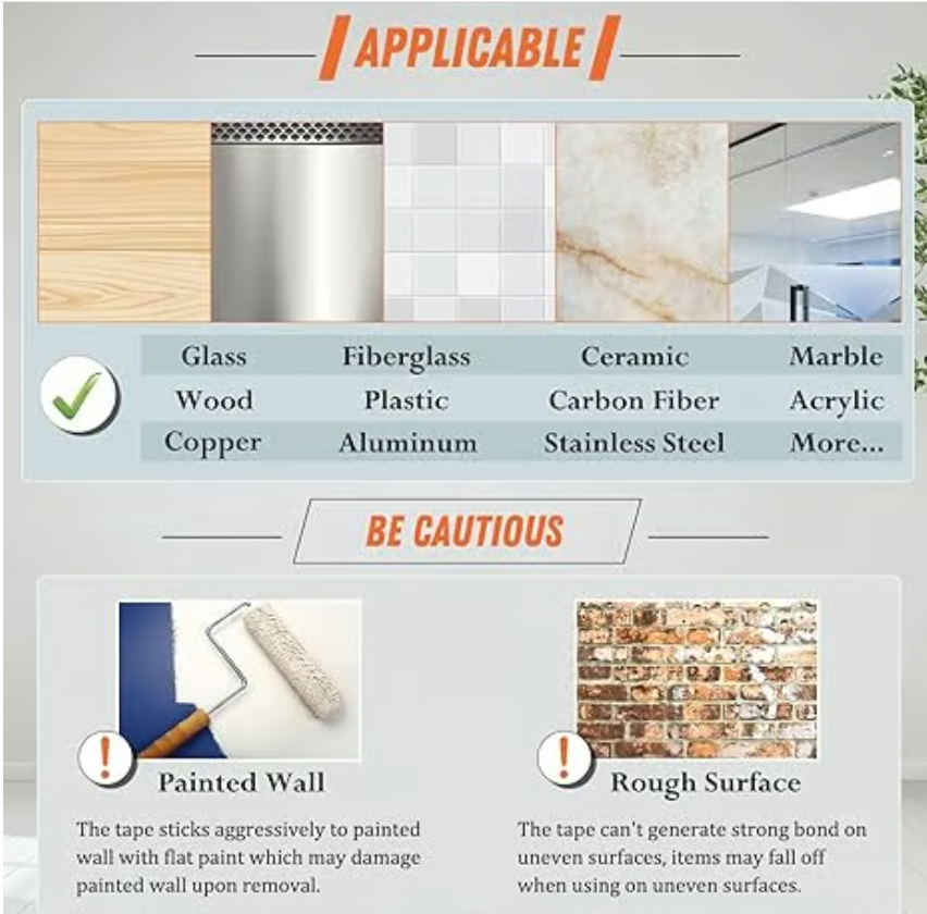 🔥 Flash Sale | Top Sellers Now 50% Off 🔥 ✨ Extra-Wide Double-Sided Tape, Transparent Nano Adhesive Tape, Multi-Purpose Mounting Tape