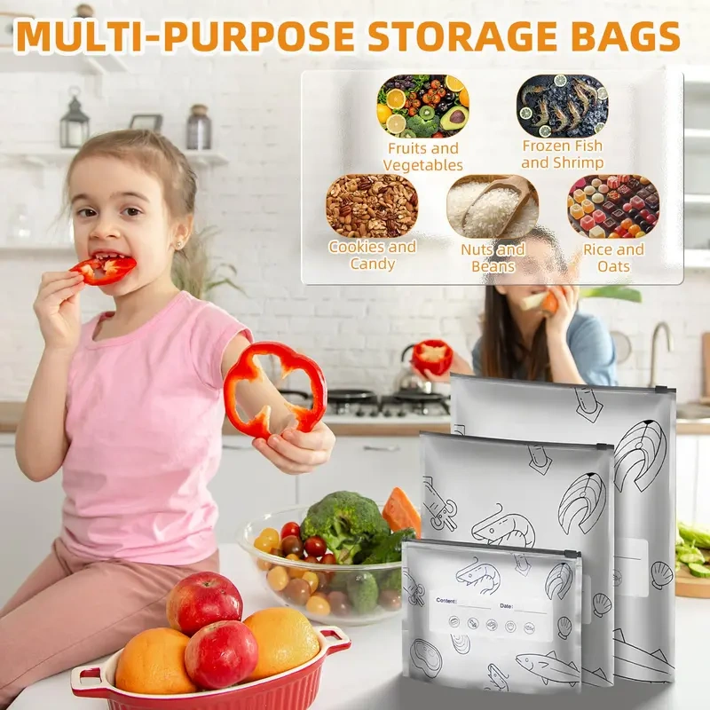 🔥 Flash Sale | Top Sellers Now 50% Off 🔥 Reusable Aluminum Foil Sealed Food Storage Bags