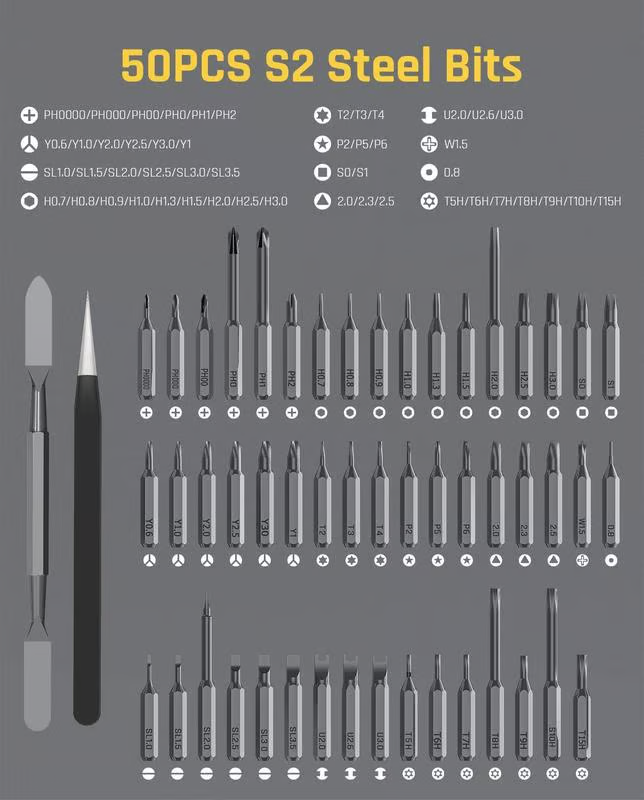 🔥 Flash Sale | Top Sellers Now 50% Off 🔥✨ 44-Piece Precision Screwdriver Set - Achieve High-Precision Repairs with Ease!