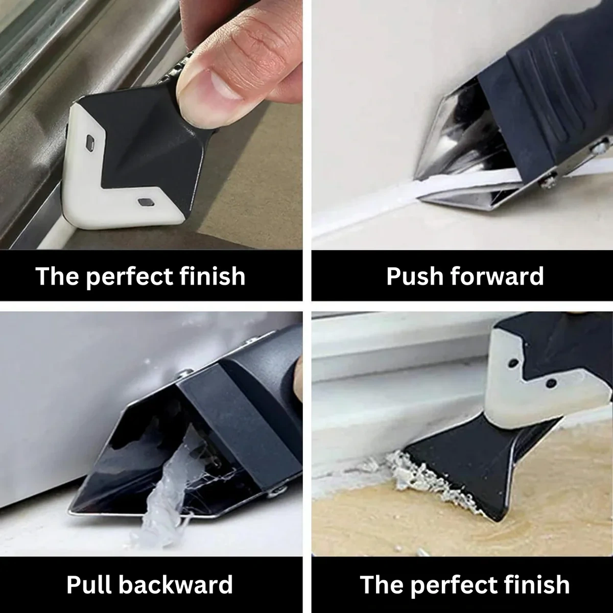 🔥Hot Seller | Low Stock Alert🔥 3-in-1 Stainless Steel Caulking Tool Set