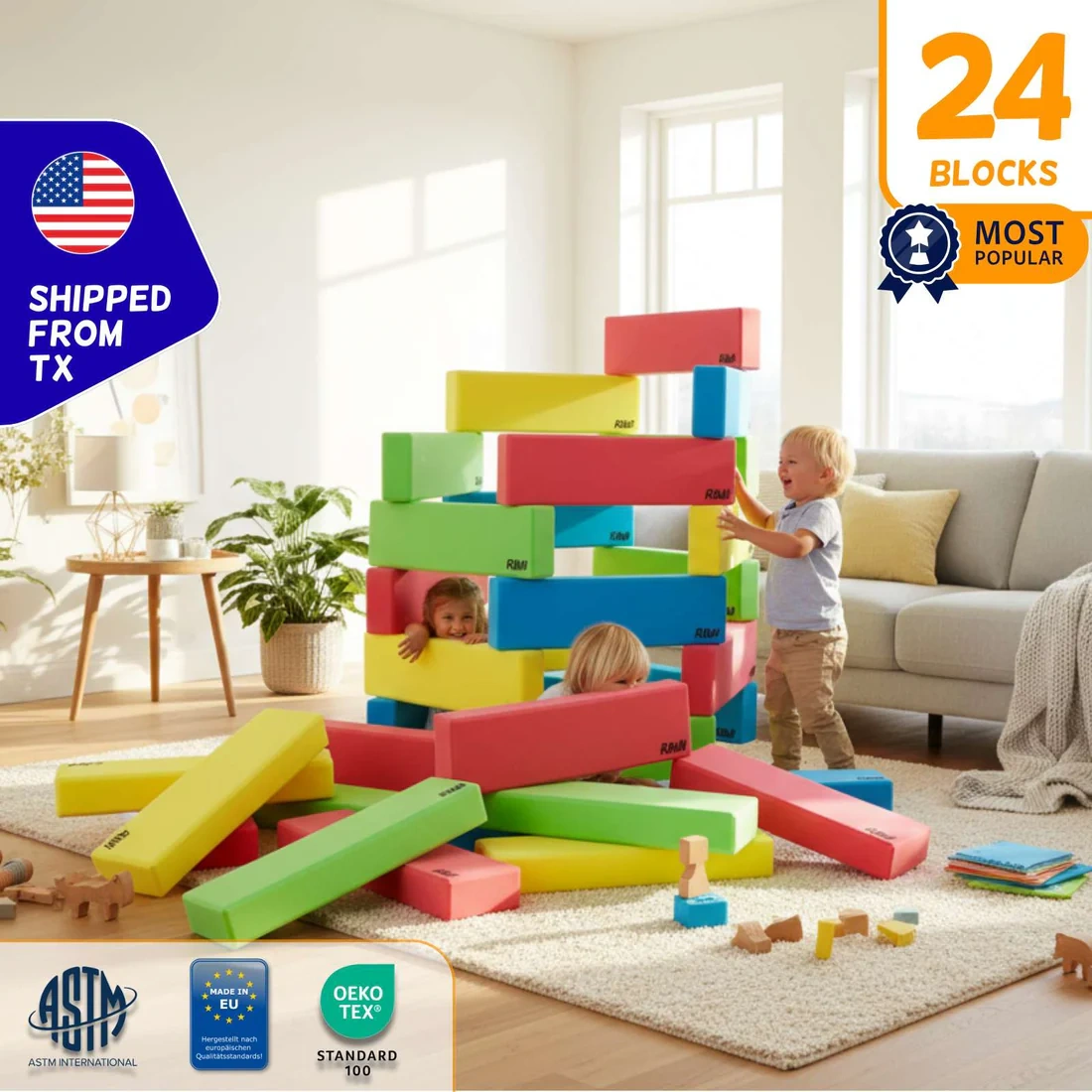 Giant Building Blocks 🔥 Huge Hit Returns