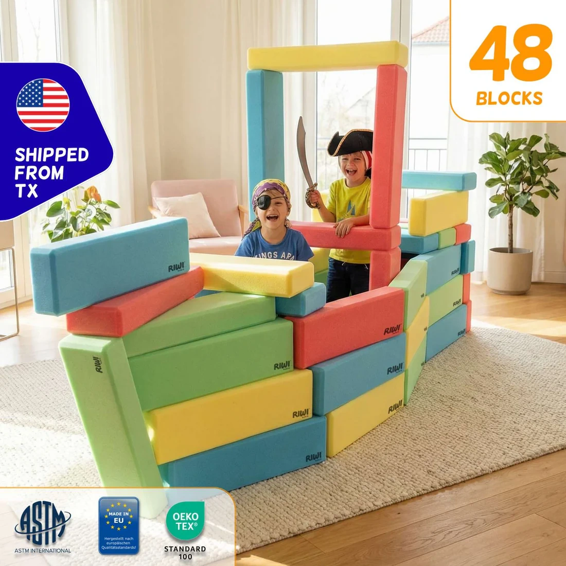 Giant Building Blocks 🔥 Huge Hit Returns