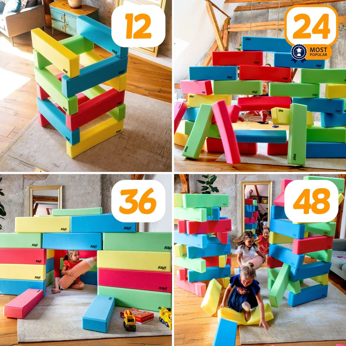 Giant Building Blocks 🔥 Huge Hit Returns