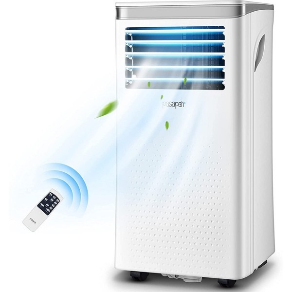 10000 BTU Portable Air Conditioner, 3-In-1 Standing AC Unit With Remote Control and Window Kit, Quiet Room Air Conditioner With Dehumidifier, Cools Up to 560 Sq. Ft. for Home Office Dorms