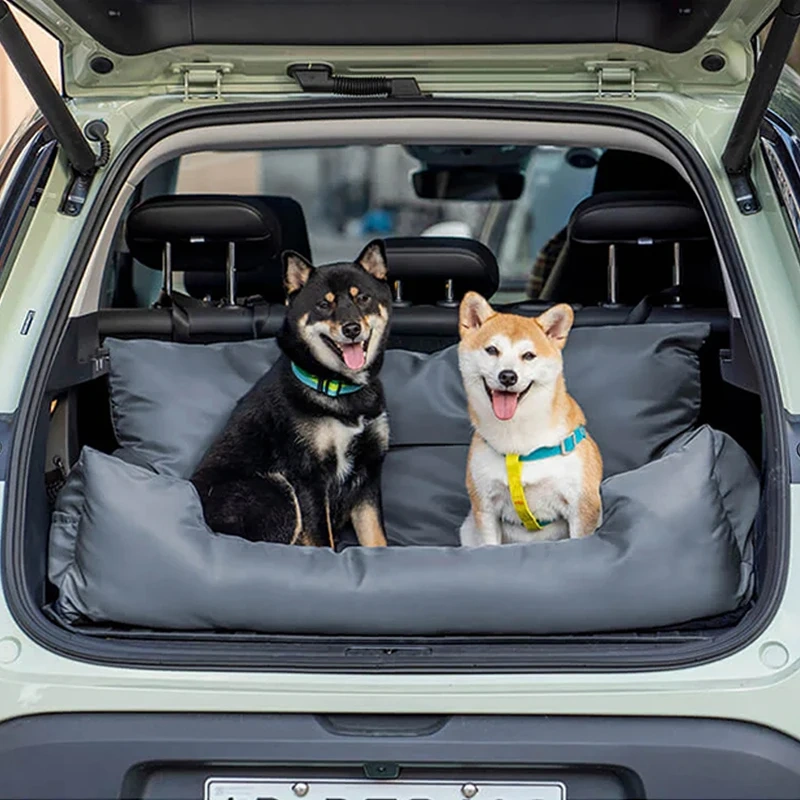 Travel Bolster Safety Large Dog Car Seat Bed for Cat Luxury Dog Beds Pet Backseat Cover Pet Seat Designer Dog Products