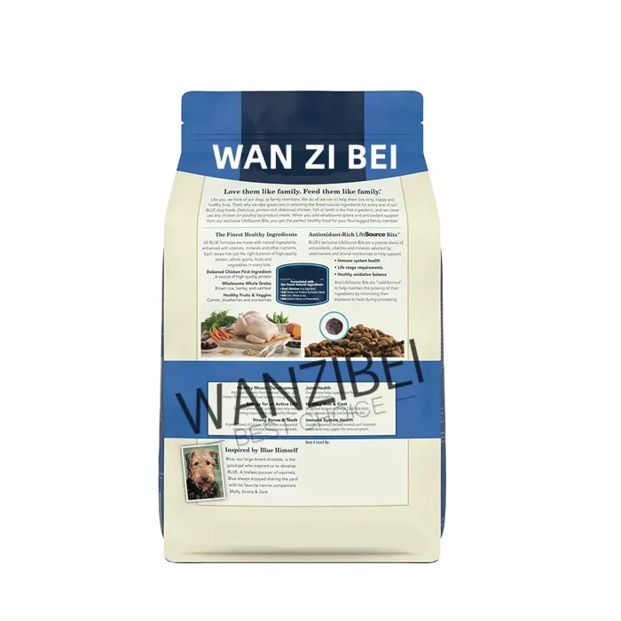 OEM/ODM WANZIBEI Life Protection Formula Natural Adult Dry Dog Food -Pet supplement-dog biscuit