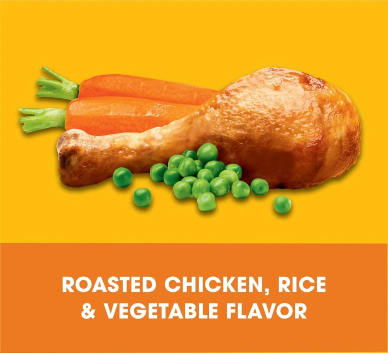 Pedigree Complete Nutrition Roasted Chicken, Rice & Vegetable Dry Dog Food For Adult Dog, 18 Lb. Bag