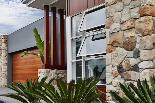 Modern Aluminum Outer hung window