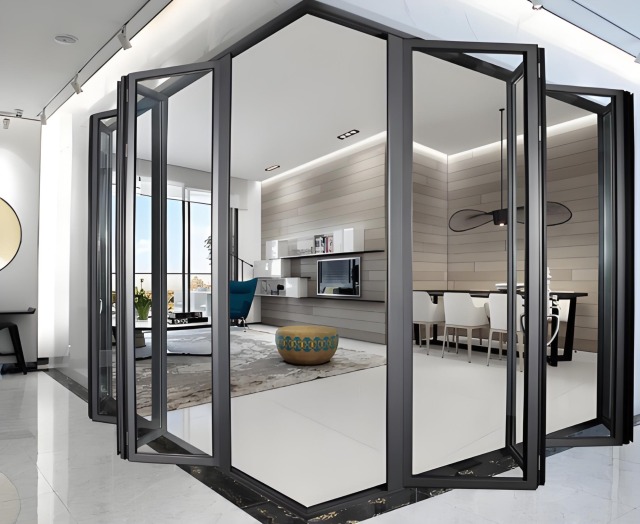 Aluminium  folding Door