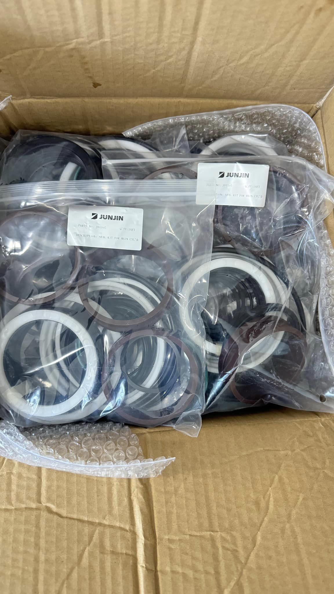Junjin Concrete Pump Main Cylinder Seal Kit J01155000 J01165000