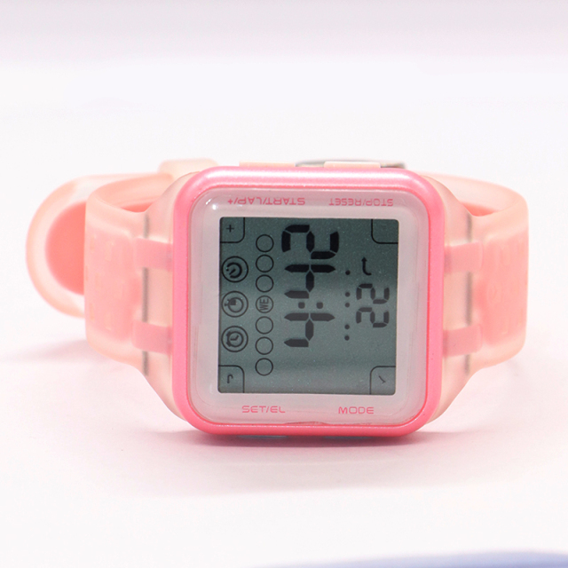 Nifer Square Pink Sport Digital Watches Fashion LCD Watch